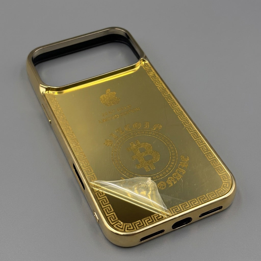 Handcrafted 24K Gold Plated Case for iPhone 17 Series | Luxury Limited ...